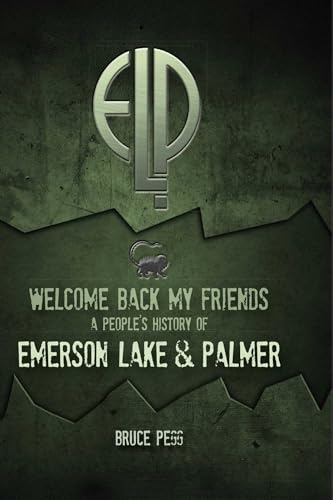 Book cover with ELP logo, title, and author name on a dark textured background.