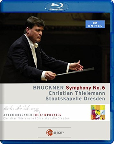 Blu-ray case for Bruckner’s Symphony No. 6 with conductor Christian Thielemann.