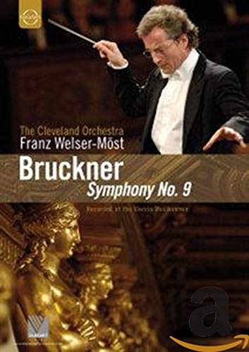 DVD cover: Conductor Franz Welser-Möst leading The Cleveland Orchestra.