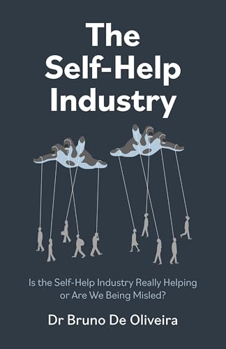 Book cover with hands like puppets controlling silhouetted figures.