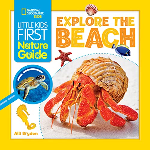 Book cover featuring a hermit crab, starfish, sea turtle, and seahorse.