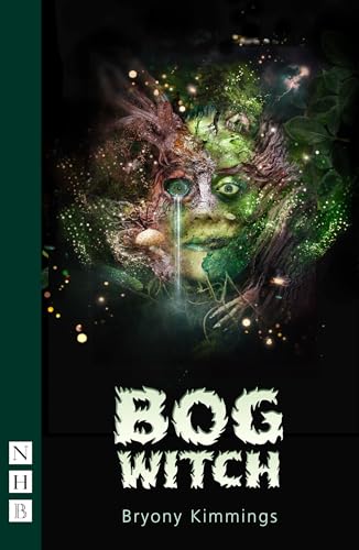 Book cover: face formed from plants and roots, titled "Bog Witch".