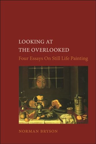 Red book cover with title and a still life painting featuring a window.