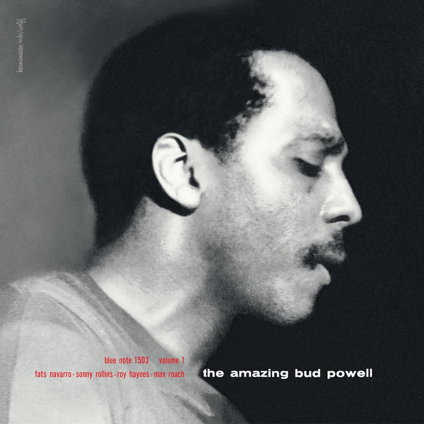 CD case featuring jazz pianist Bud Powell, likely a portrait image.