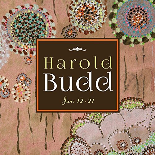 CD cover for Harold Budel’s “Jane 12-21” with abstract floral design.