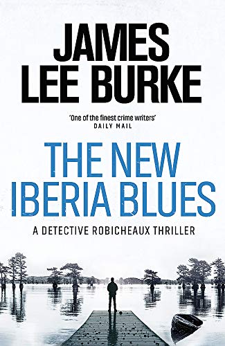 Book cover: flooded landscape with a lone figure on a dock.