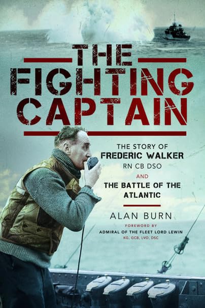 Book cover: portrait of a man with ships at sea in background.