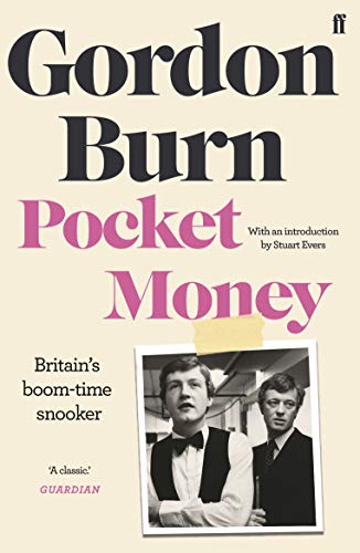 Book cover: "Pocket Money" by Gordon Burn, featuring two men in suits.
