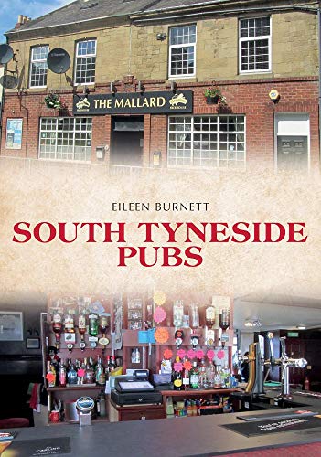 Book cover featuring a pub exterior and interior bar scene, "South Tyneside Pubs".