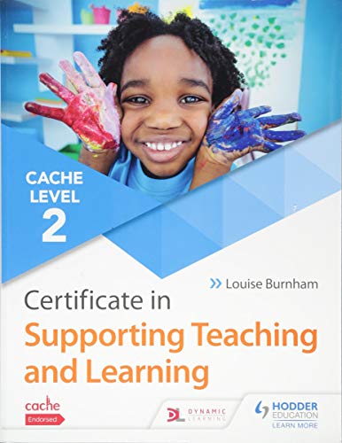 Textbook cover featuring a smiling child with paint-covered hands, titled Supporting Teaching and Learning.
