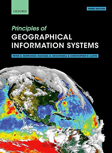 Book cover: "Principles of Geographical Information Systems" with Earth imagery.