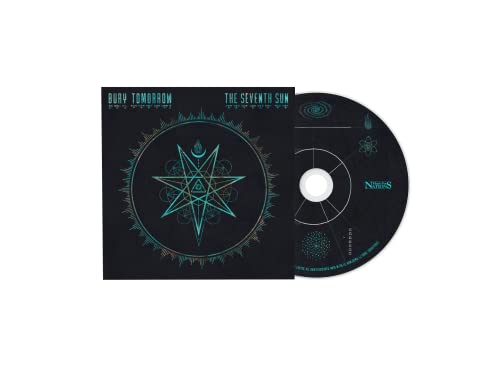 Bury Tomorrow album "The Seventh Sun" CD with teal geometric design.