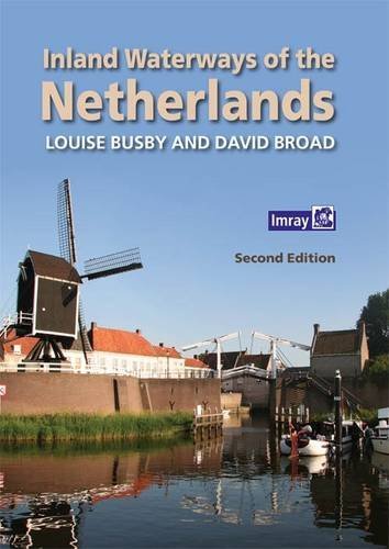Book cover: "Inland Waterways of the Netherlands" with a windmill scene.