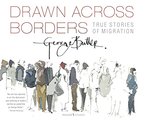 Book cover with sketched illustration of a diverse group of people.
