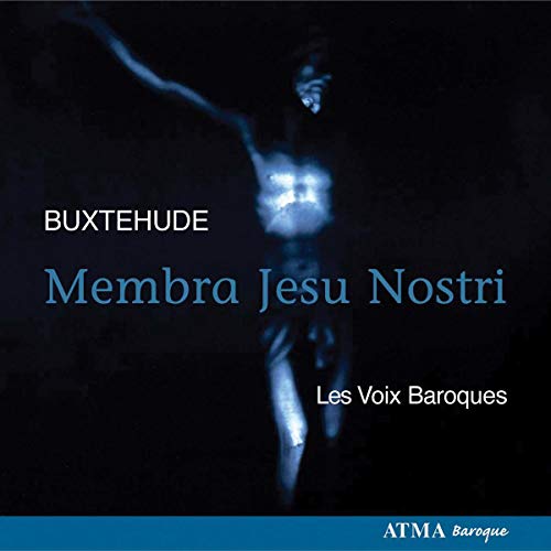 CD cover for Buxtehude’s “Membra Jesu Nostri” with a ghostly figure.