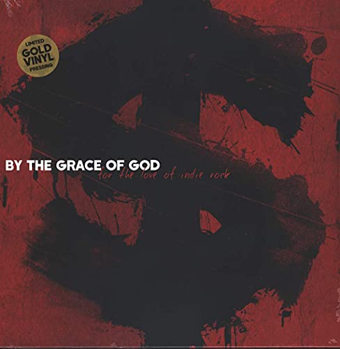 Vinyl album cover with a black dollar sign on a distressed red background.