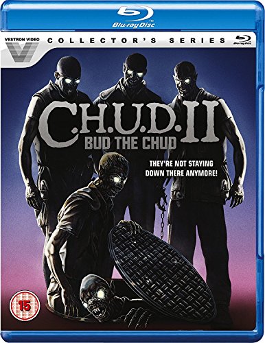 Blu-ray cover for horror film C.h.u.d. 2 featuring monstrous figures.