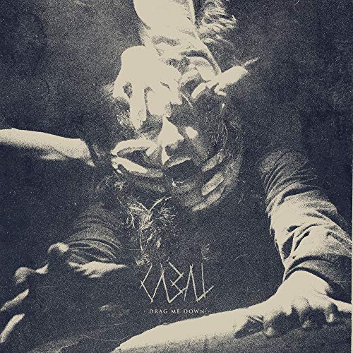 Gritty, high-contrast monochrome album cover featuring a distorted, screaming face andL and text.