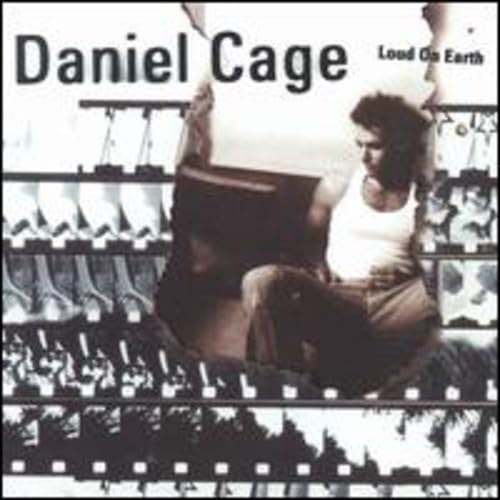 CD cover for Daniel Cage’s “Loud On Earth” featuring a man in motion.