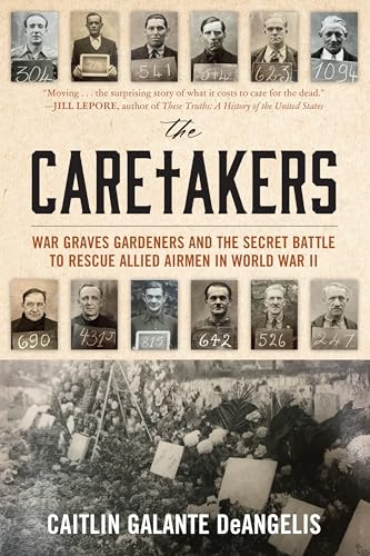 Book cover featuring mugshots of men and a war graves memorial.