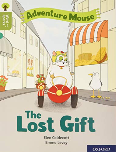 Book cover: a white mouse rides a red tricycle down a street.
