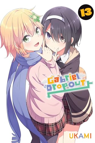 Manga cover featuring two young women with colorful hair, volume 13.