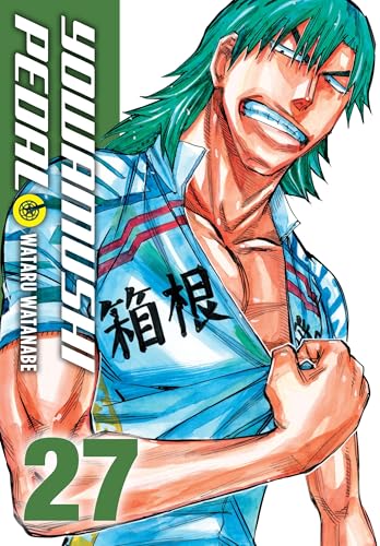 Manga volume 27 cover featuring a determined cyclist with teal hair.