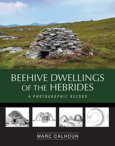 Book cover showing a stone beehive dwelling in a landscape with four architectural sketches below.