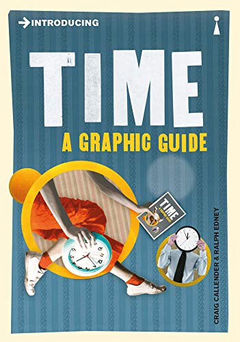 Book cover: "Introducing Time: A Graphic Guide" with surreal imagery.