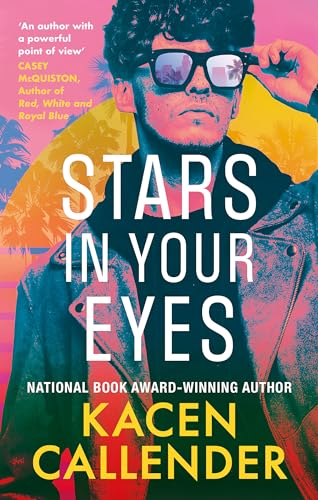 Book cover: man with sunglasses, bold title “Stars in Your Eyes.”
