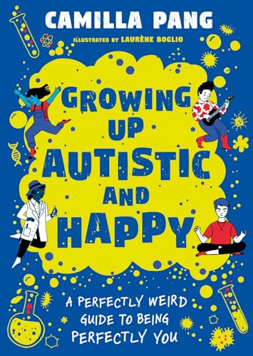 Book cover with blue background, yellow central cloud, and illustrations of diverse children.