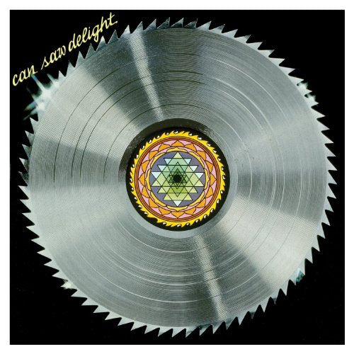 CD album cover: a silver circular saw blade with a colorful center.
