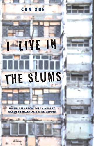 Book cover: “I Live in the Slums” with a distressed building image.