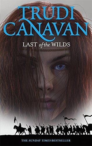 Book cover featuring a woman's face with red hair and a silhouette of soldiers.