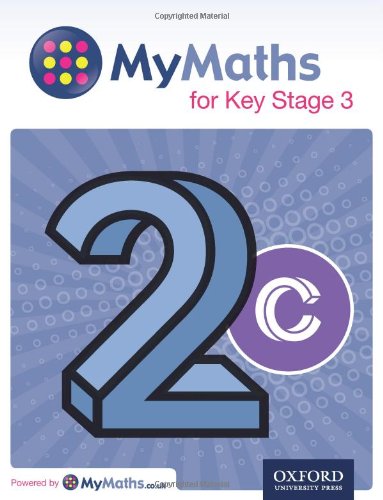 MyMaths KS3 Student Book 2C cover with large blue number two.