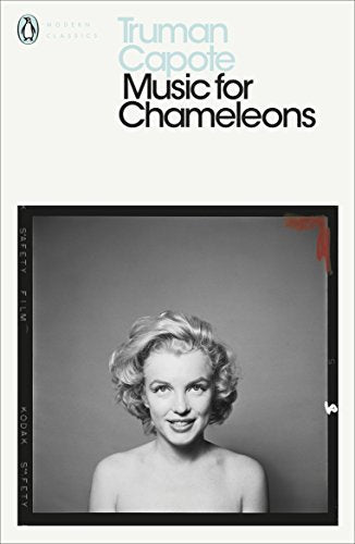 Book cover: “Music for Chameleons” by Truman Capote, featuring Marilyn Monroe.