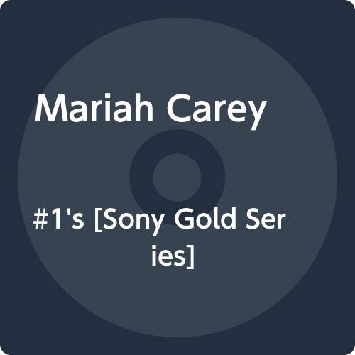 Mariah Carey #1's CD, dark blue with white text, gold series.