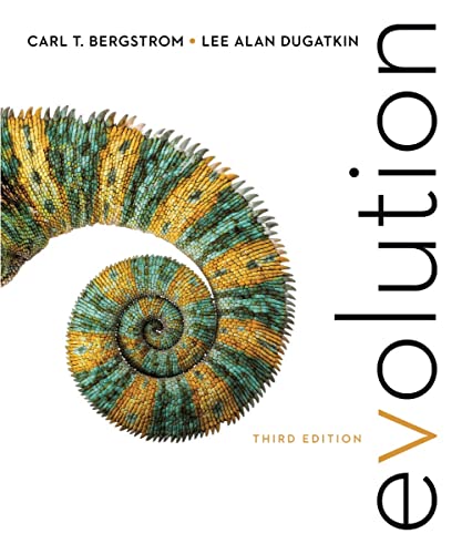 Book cover for "Evolution" featuring a nautilus shell spiral.
