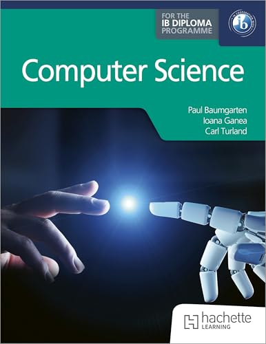 Textbook cover showing a human finger touching a robotic finger with a glowing light.