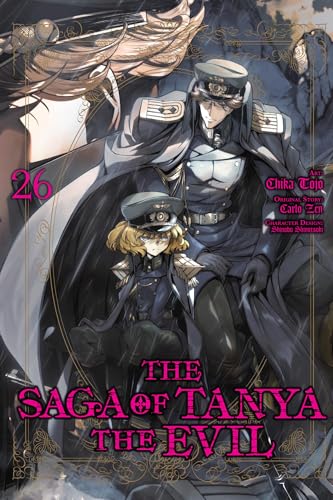 MLBLSSaga of Tanya the Evil Vol. 26 cover featuring two military officers in uniform.