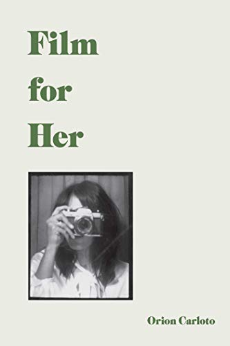 Book cover: "Film for Her" with a woman taking a photograph.