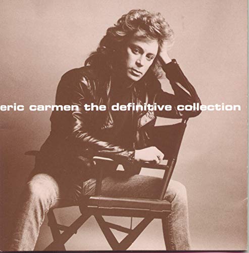 Eric Carmen album cover, sepia tone, portrait of musician seated.