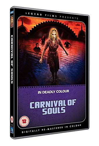 DVD cover for "Carnival of Souls" featuring a woman in water.