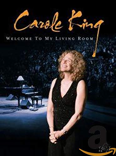 Carole King on DVD cover, smiling at a piano in a living room.