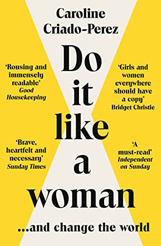 Book cover with yellow background and black text reading Do It Like a Woman.