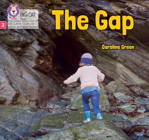 Book cover: child near a cave entrance in rocky landscape.