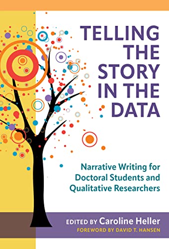 Book cover with colorful circles, a tree, and title: "Telling the Story in the Data".