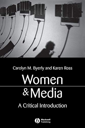 Book cover: "Women & Media" with vintage cameras and a shadowed figure.