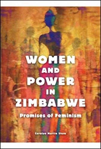 Book cover: “Women and Power in Zimbabwe” with a silhouetted figure.