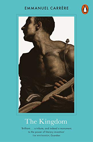 Book cover for The Kingdom featuring a classical painting of a man reading.